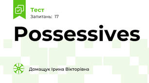 Possessives