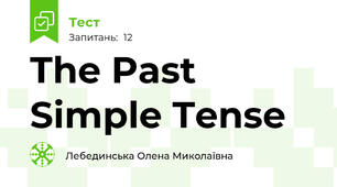 The Past Simple Tense 