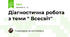 Діагностична робота з теми " Всесвіт"