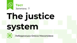The justice system 