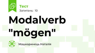 Modalverb "mögen"