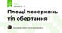 Площі поверхонь тіл обертання