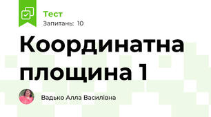 Координатна площина 1