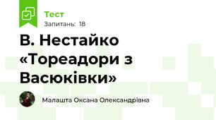  В. Нестайко «Тореадори з Васюківки»