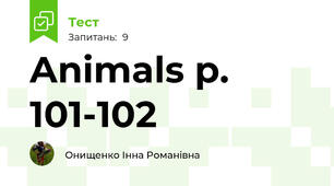 Animals p. 101-102