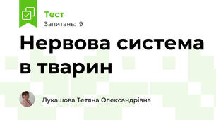  Нервова система в тварин