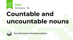 Countable and uncountable nouns