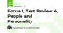 Focus 1, Test Review 4, People and Personality