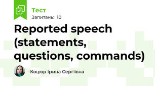 Reported speech (statements, questions, commands)