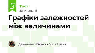  Графіки залежностей між величинами