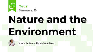 Nature and the Environment