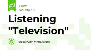 Listening "Television"