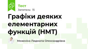 Графіки деяких елементарних функцій (НМТ)