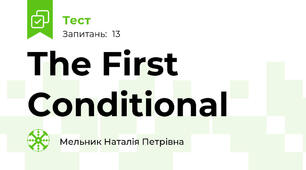 The First Conditional