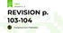 REVISION р. 103-104