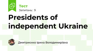 Presidents of independent Ukraine