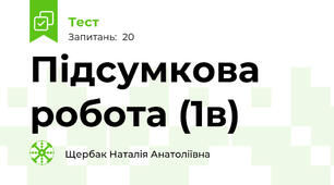 Підсумкова робота (1в)