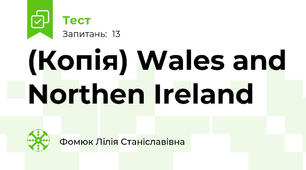 (Копія) Wales and Northen Ireland