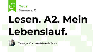 Lesen. A2. Mein Lebenslauf. 