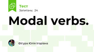 Modal verbs.
