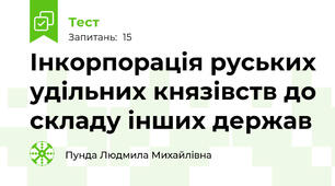 Інкорпорація руських удільних князівств до складу інших держав   