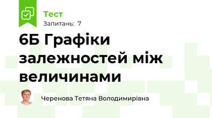 6Б Графіки залежностей між величинами