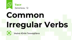 Common Irregular Verbs