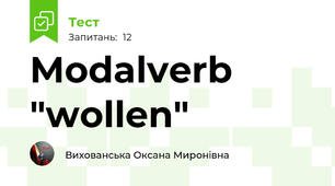 Modalverb "wollen"