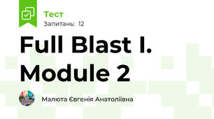Full Blast I. Module 2