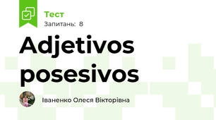 Adjetivos posesivos