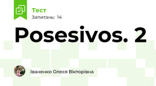 Posesivos. 2