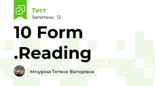 10 Form .Reading 