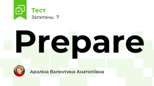 Prepare 