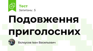 Подовження приголосних