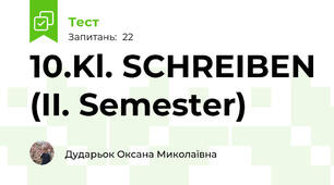 10.Kl. SCHREIBEN (II. Semester)