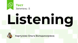 Listening 