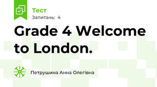 Grade 4 Welcome to London.