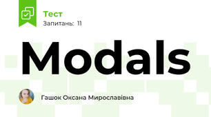 Modals