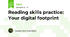 Reading skills practice: Your digital footprint