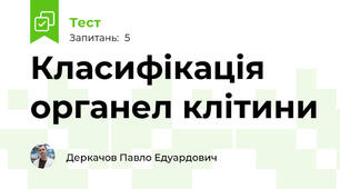 Класифікація органел клітини