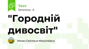 "Городній дивосвіт"