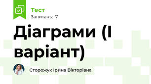 Діаграми (І варіант)