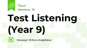  Test Listening (Year 9)