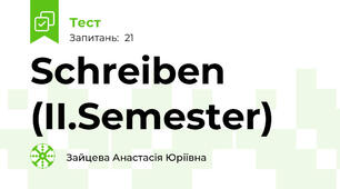 Schreiben (II.Semester)