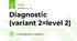 Diagnostic (variant 2=level 2)