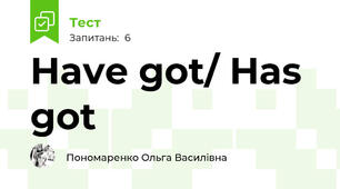 Have got/ Has got
