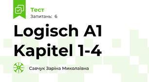 Logisch A1 Kapitel 1-4
