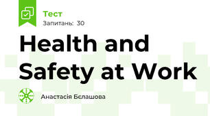 Health and Safety at Work