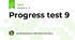 Progress test 9