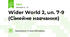 Wider World 2, un. 7-9 (Сімейне навчання)